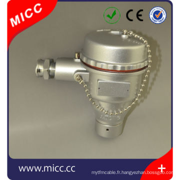 Tête de thermocouple antidéflagrante en aluminium CT6